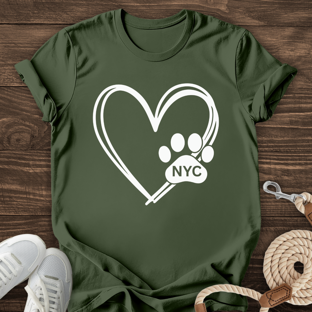 NYC Paw Love Tee