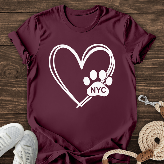 NYC Paw Love Tee