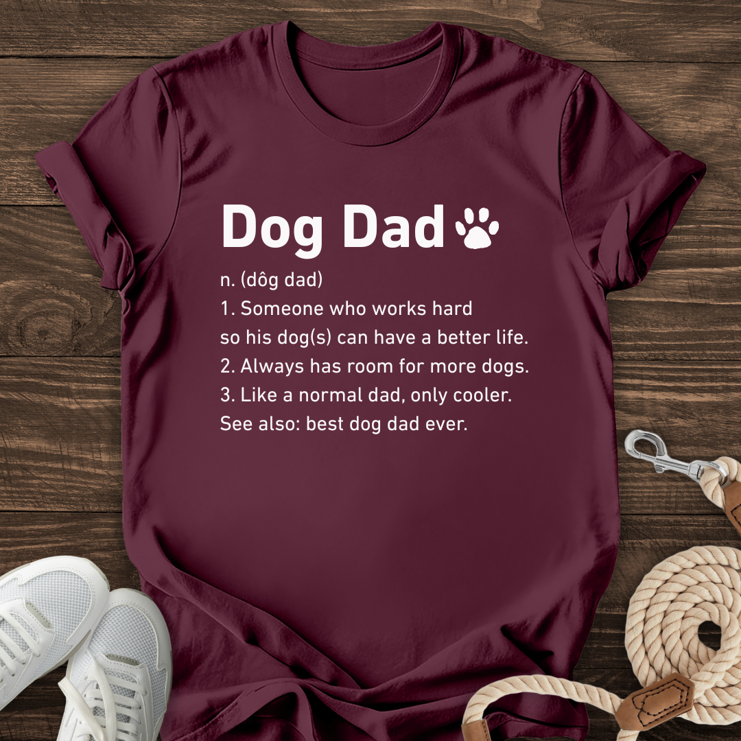 Dog Dad Definition Tee