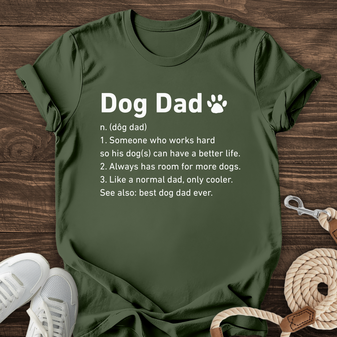 Dog Dad Definition Tee