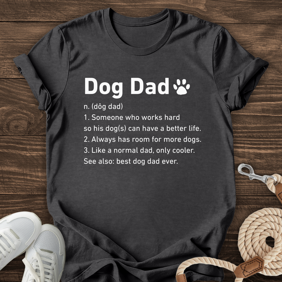 Dog Dad Definition Tee