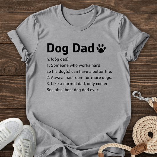Dog Dad Definition Tee