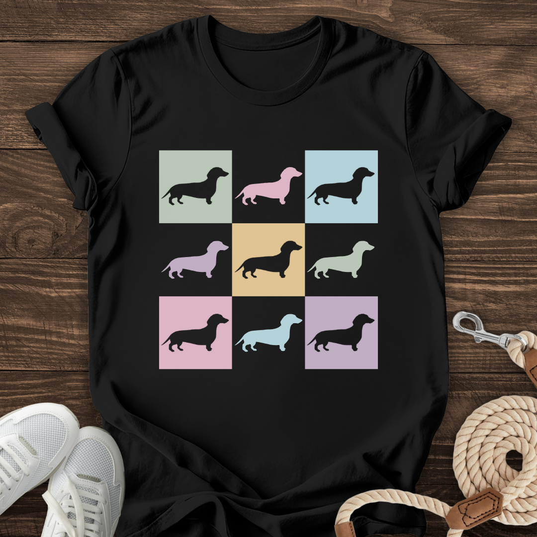 Minimal Dachshund Tee