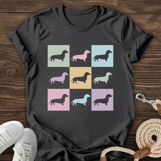Minimal Dachshund Tee