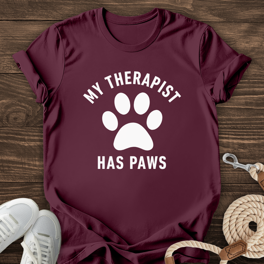 My Therapist Has Paws Tee