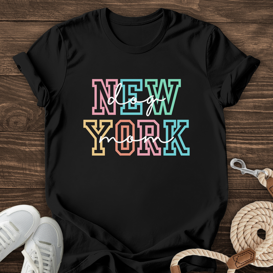 Cute New York Dog Mom Tee